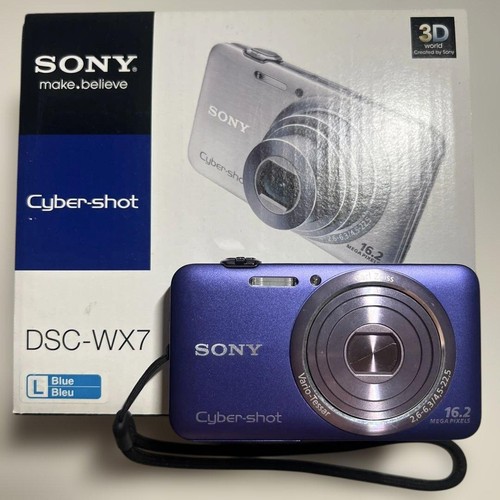Sony cyber shot dsc - cyber-shot, dsc-wx7