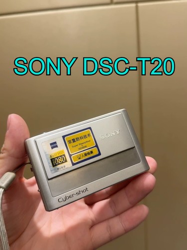 Sony dsc t20 cybershot mp - sony,